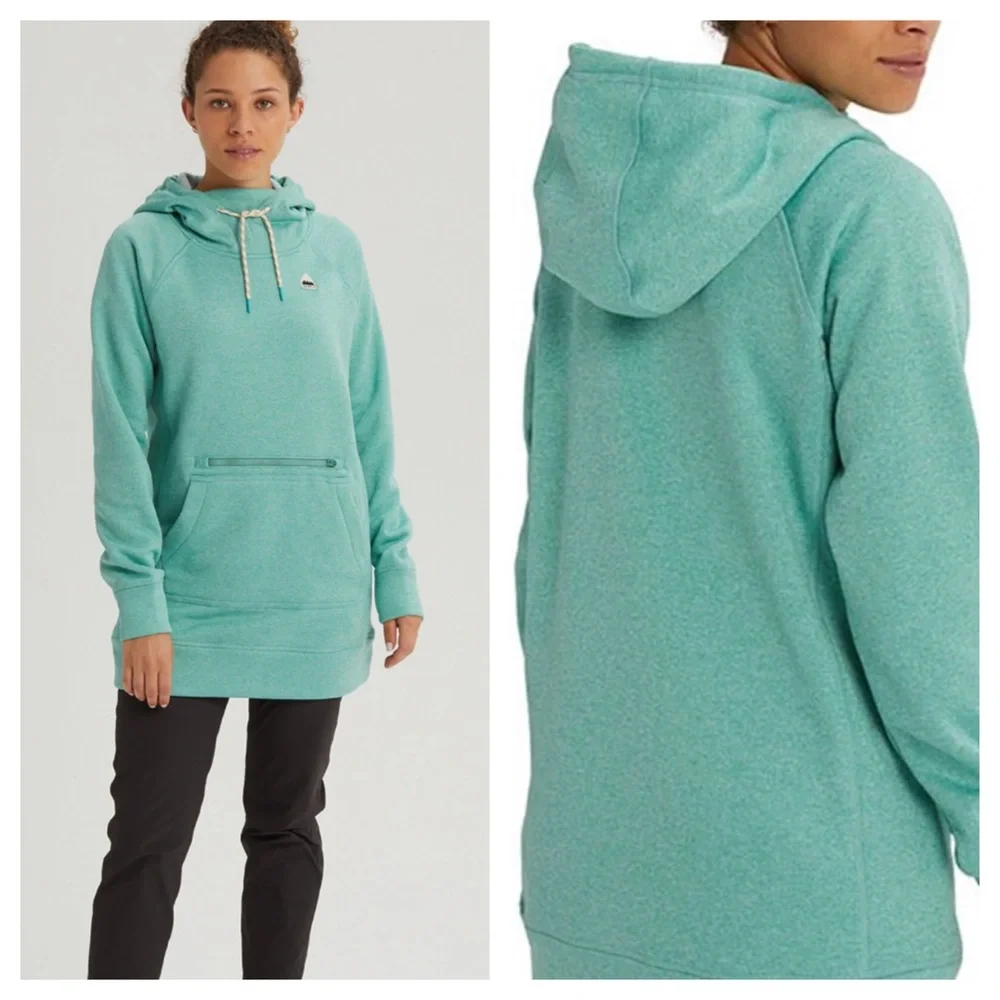 Burton Buoy Blue Heather Oak Thumb-Hole
Hoodie - Women, New with out Tags
